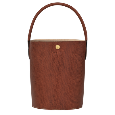 Sac seau S Épure , Cuir - Brun