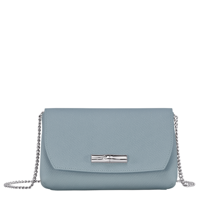 Roseau Clutch, Cloud Blue