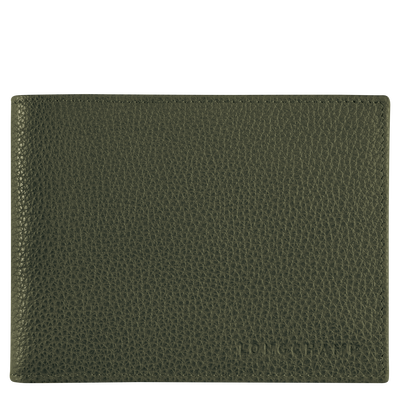 Le Foulonné Wallet, Khaki