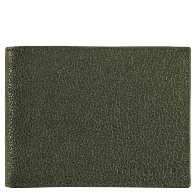 Le Foulonné Wallet , Khaki - Leather  - View 1 of  2