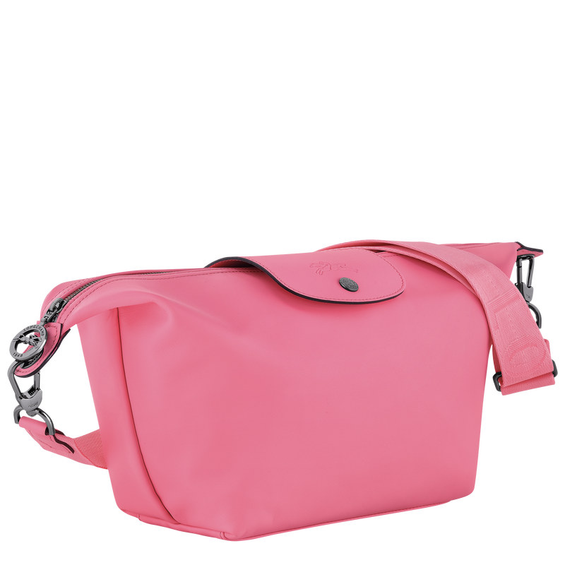 Le Pliage Xtra S Hobo bag , Pink - Leather  - View 2 of  5