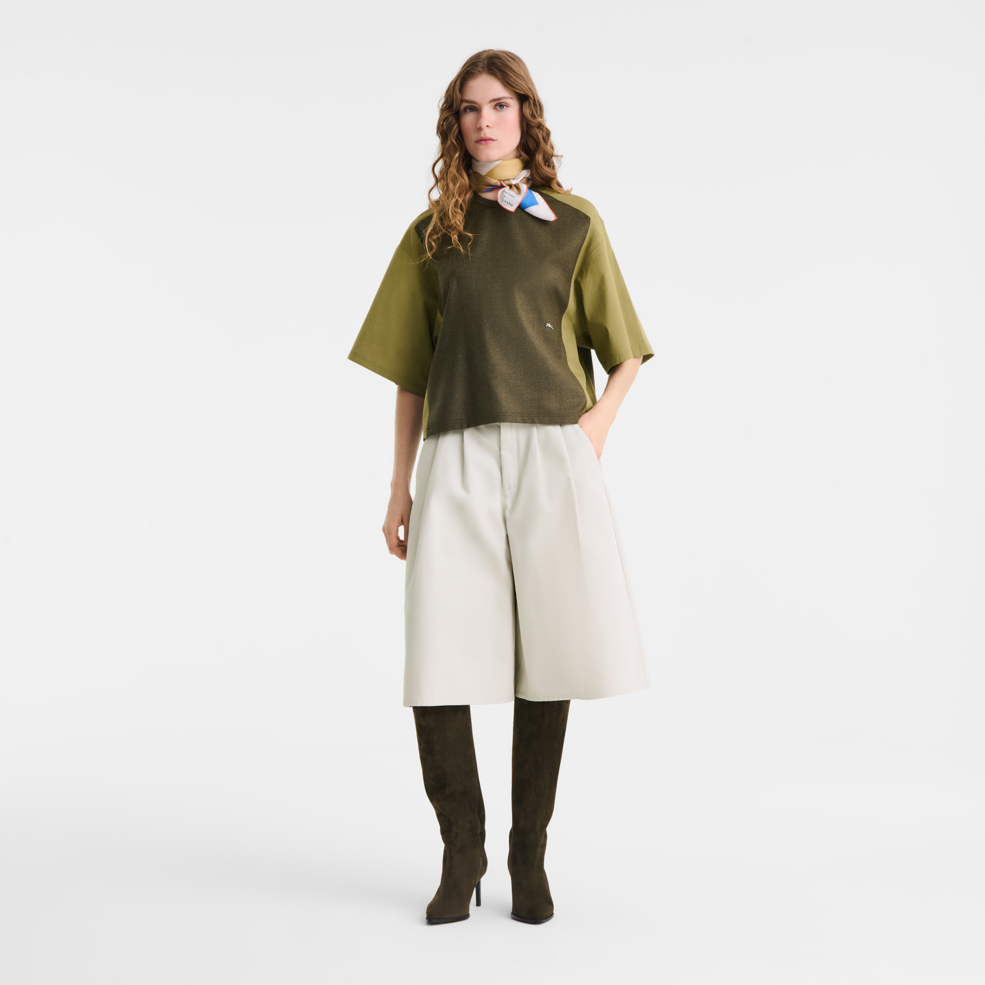 null Top, Verde Oliva
