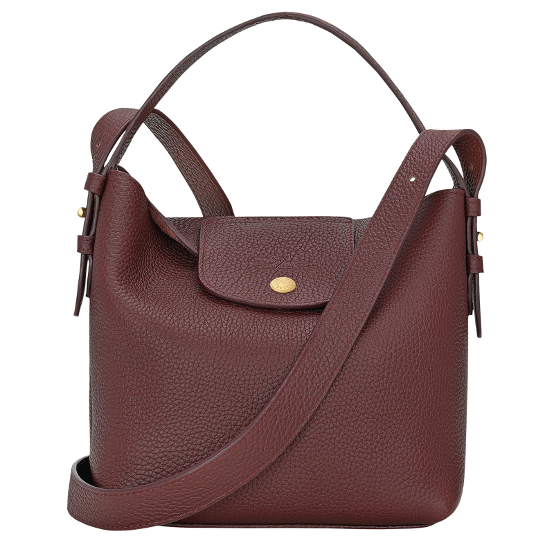 Sac seau S Le Cadence , Cuir - Bordeaux  - Vue 1 de 5