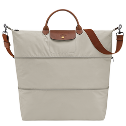 Le Pliage Original Travel bag expandable , Pebble - Recycled canvas