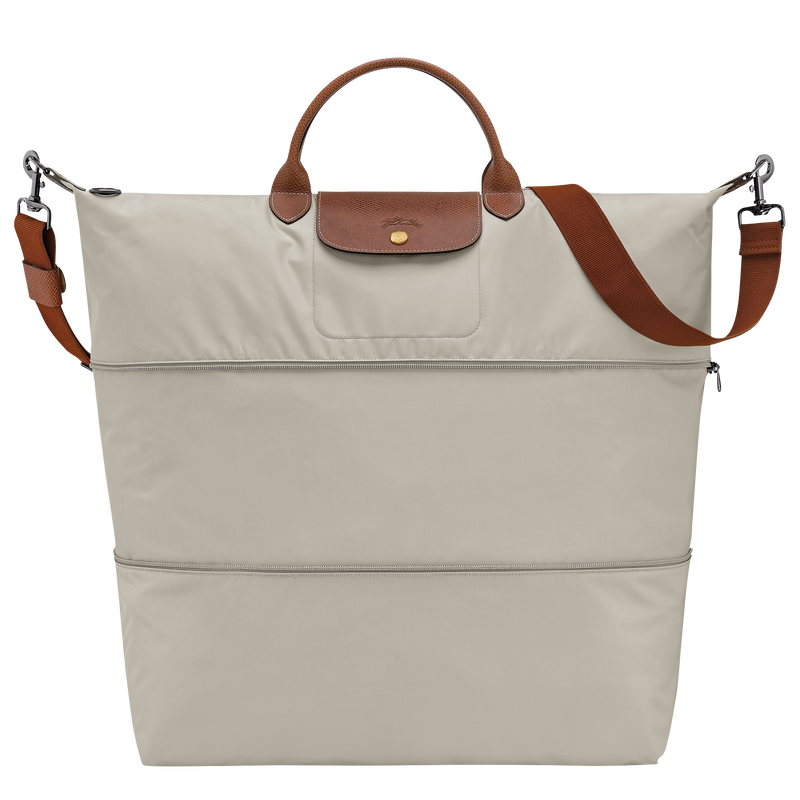 Borsa da viaggio espandibile Le Pliage Original , Tela riciclata - Grigio Verde  - View 1 of  7