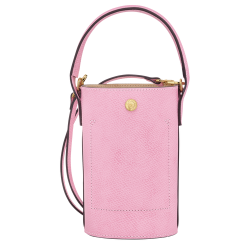 Épure XS Crossbody bag , Pink - Leather - View 4 of  5