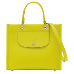 Cabas Longchamp S Handbag , Kiwi Green - Leather