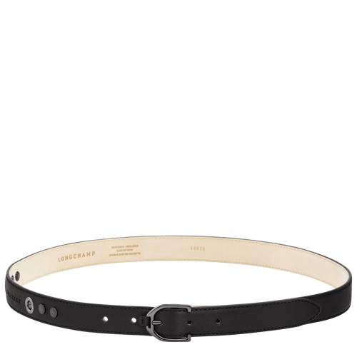 Ceinture femme Longchamp 3D , Cuir - Noir - Vue 1 de 2