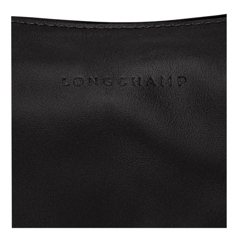 Borsa da spalla L Looong , Pelle - Nero  - View 6 of  6