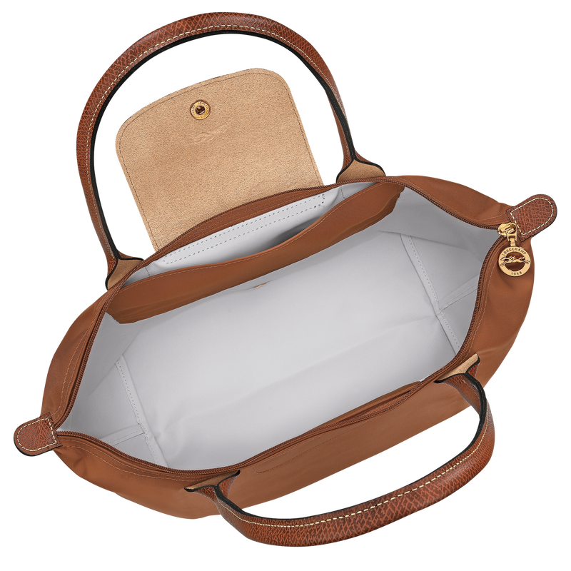 Le Pliage Original M Tote bag , Cognac - Recycled canvas  - View 5 of  7