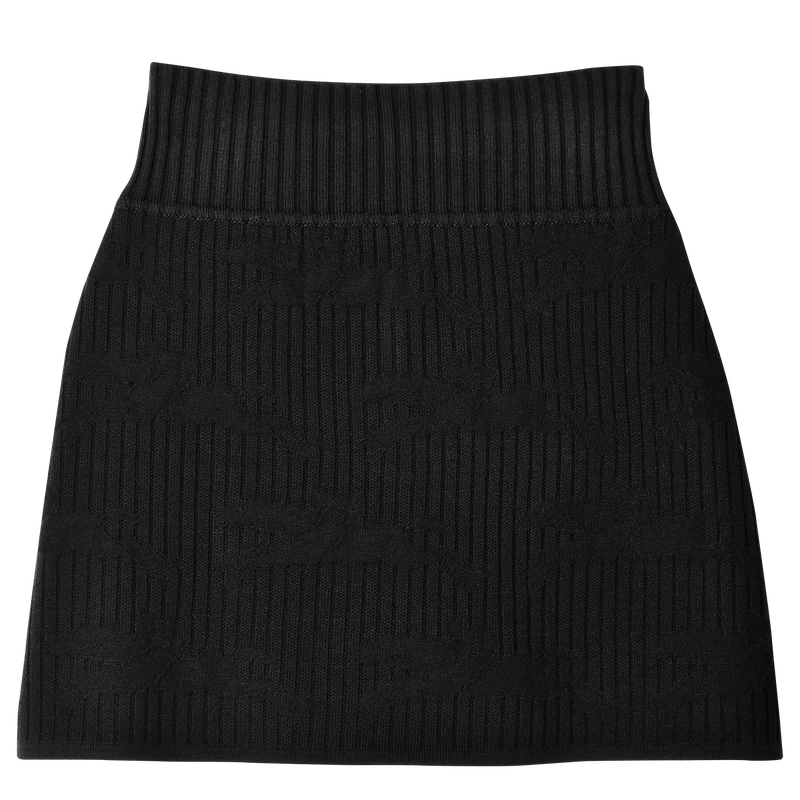 Skirt , Black - Knit  - View 1 of 2