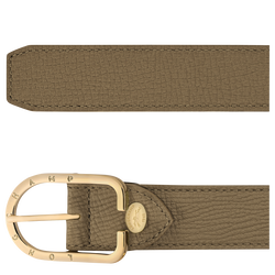 Archive Ladies' belt , Olive - Leather