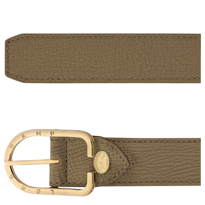 Ceinture femme Archive , Cuir - Olive