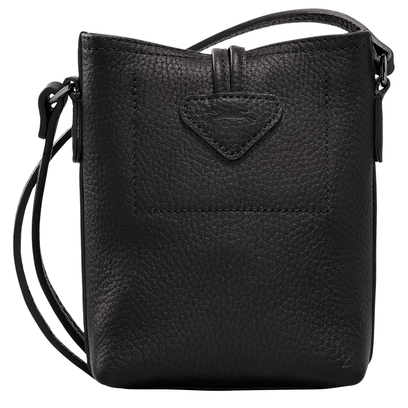 Roseau Essential XS Crossbody bag , Black - Leather  - View 4 of  6