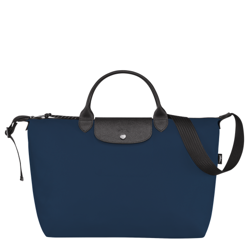 Le Pliage Energy XL Handbag , Navy - Recycled canvas - View 1 of  5