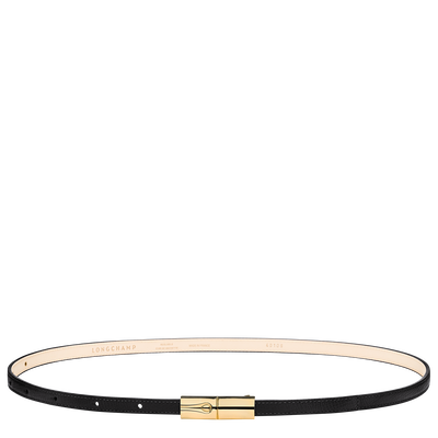 Ceinture femme Archive , Cuir - Noir