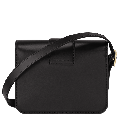 Sac bandoulière S Box-Trot , Cuir - Noir - Vue 4 de 5