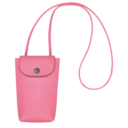 Le Pliage Xtra 裝飾皮革滾邊的手機殼 , 粉紅色 - 皮革 - 查看 1 4