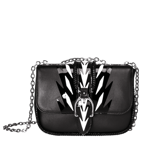 Sac porté épaule, Noir/Blanc Vue 1 de Sac porté épaule, Noir/Blanc, hi-res