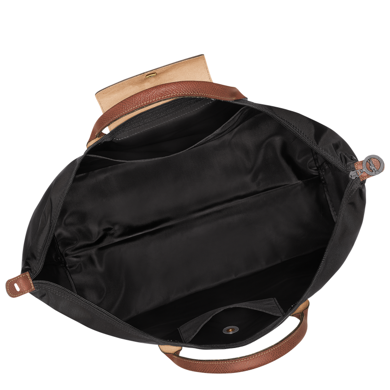 Le Pliage Original L Travel bag , Black - Recycled canvas  - View 5 of  6