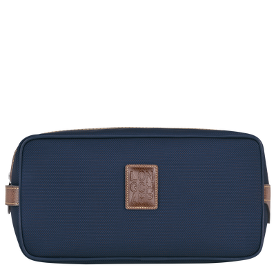 Boxford Toiletry case , Blue - Recycled canvas