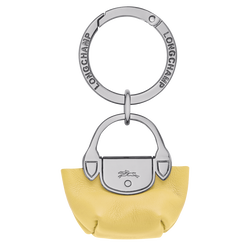 Le Pliage Xtra Key ring , Lime - Leather