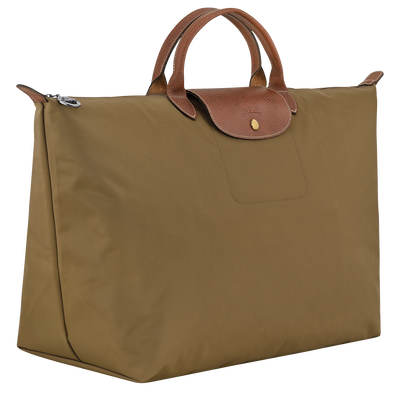 Sac de voyage L Le Pliage Original , Toile recycl&eacute;e - Olive