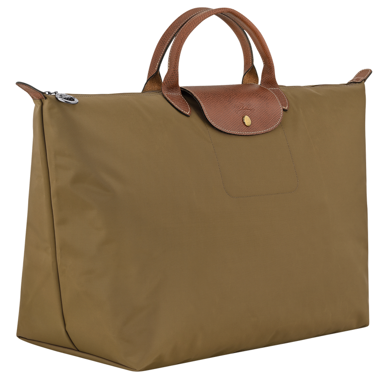 Sac de voyage L Le Pliage Original , Toile recycl&eacute;e - Olive  - Vue 2 de 6