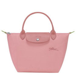 Le Pliage Green S Handbag , Petal Pink - Recycled canvas