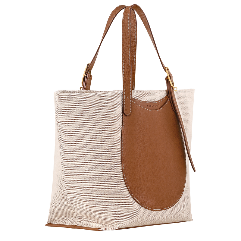 Complice Tote bag , Caramel - Canvas  - View 3 of  6
