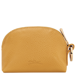 Le Foulonné Coin purse , Nutmeg - Leather