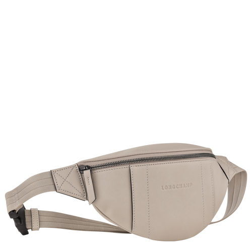 Longchamp 3D Riñonera S , Cuero - Arcilla - Vista 3 de 5