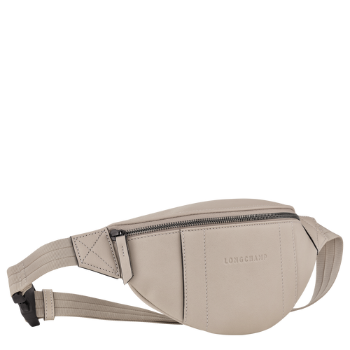 Longchamp 3D Riñonera S , Cuero - Arcilla - Vista 3 de 4