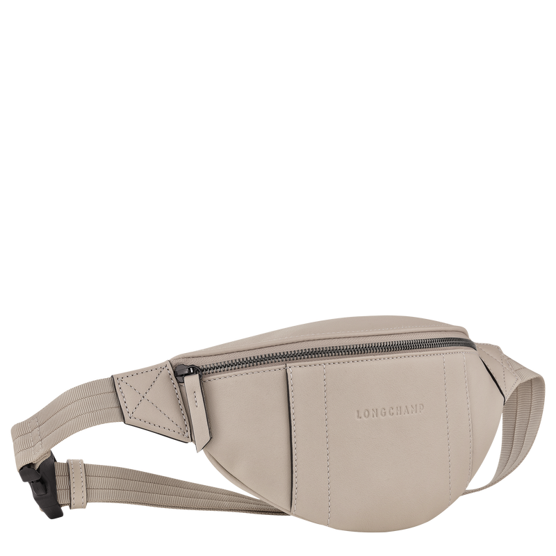 Longchamp 3D Riñonera S , Cuero - Arcilla  - Vista 3 de 4