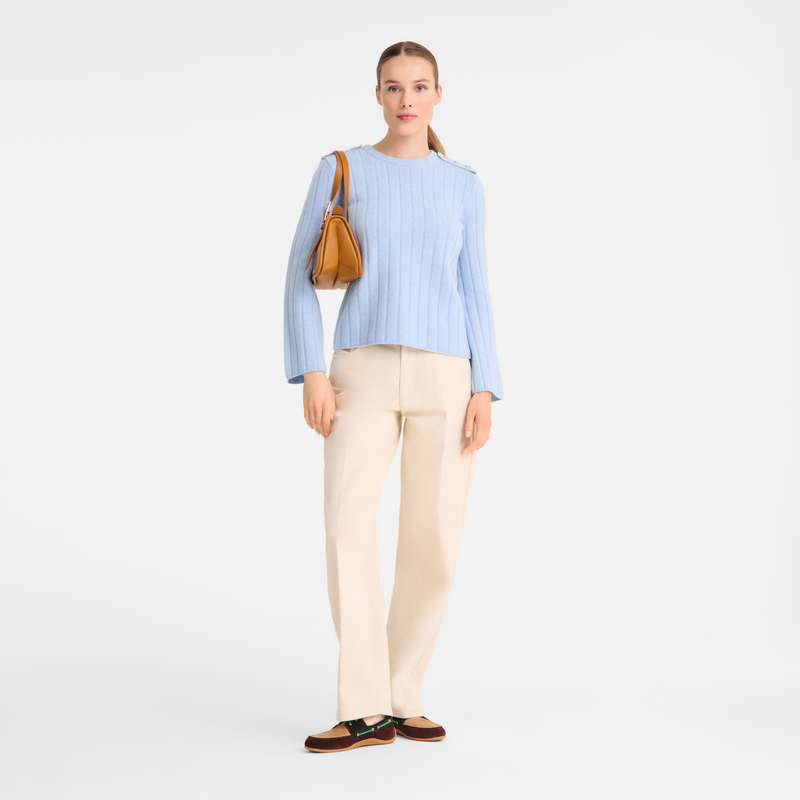 Looong L Shoulder bag , Caramel - Leather  - View 3 of 3
