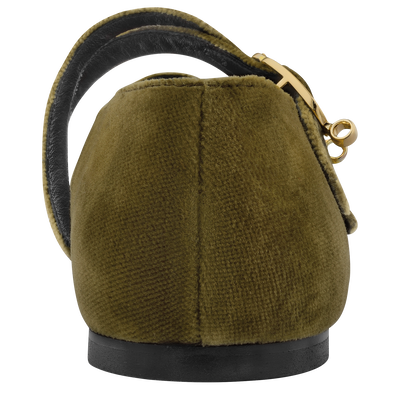 Le Foulonné Ballerinas, Olive