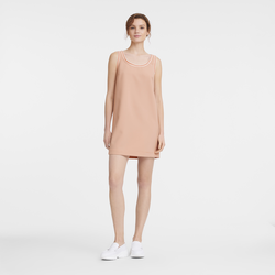 Dress , Nude - Double-sided fabric