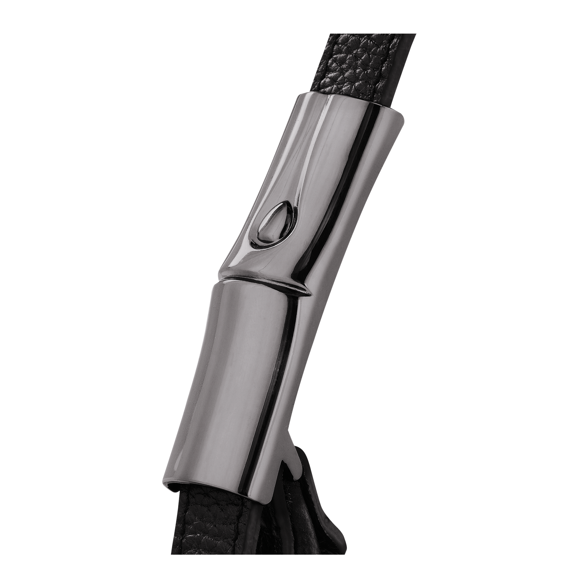 Roseau Essential 半月形單肩包 S, 黑色