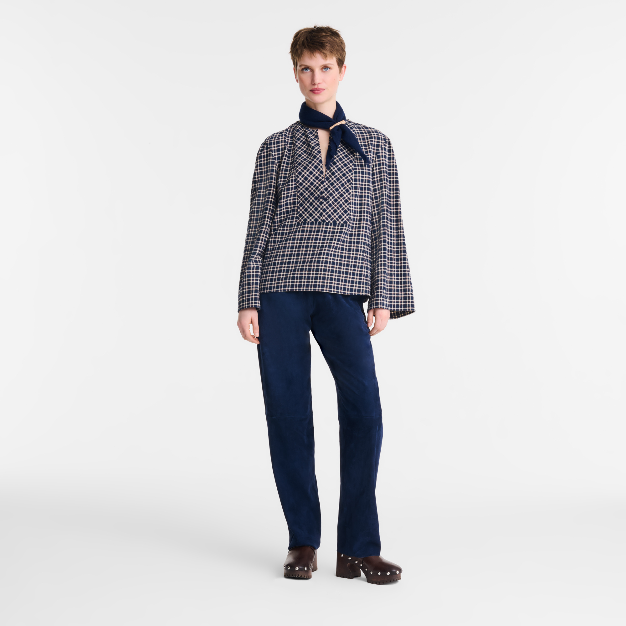 Blouse, Navy - View 2 of
5 - zoom in null Blouse, Navy