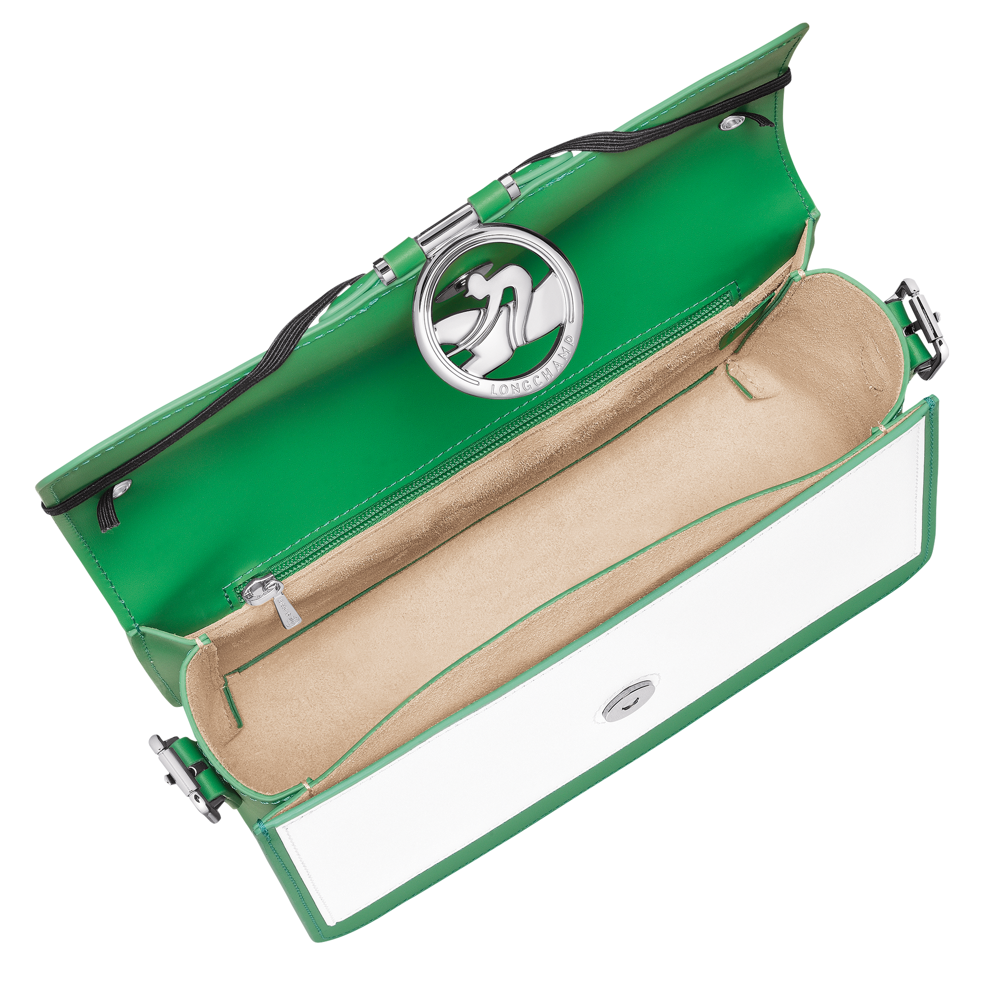 Box-Trot 系列 斜背袋 M, 野草綠