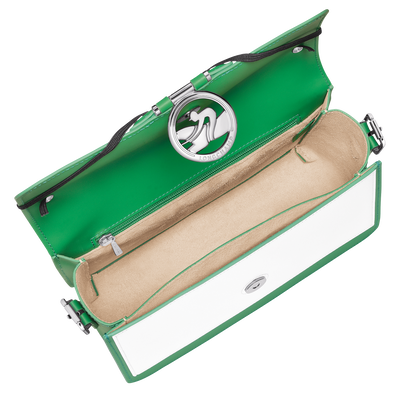 Box-Trot 系列 斜背袋 M, 野草綠