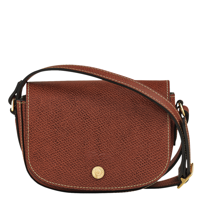 Épure XS Crossbody bag , Brown - Leather  - View 1 of  4