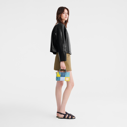 Re-play XS Handbag , Eucalyptus - Leather