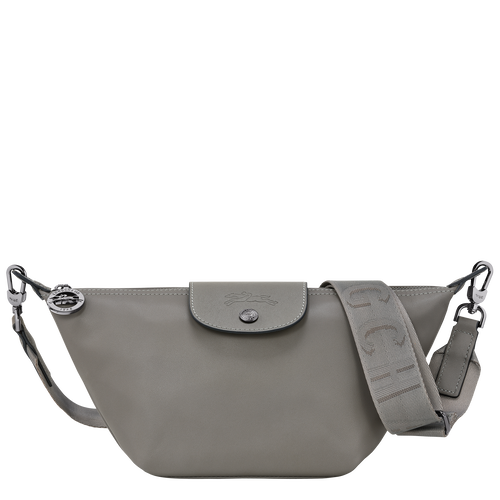 Le Pliage Xtra Crossbodytas XS , Grijs - Leder - Weergave 1 van  6