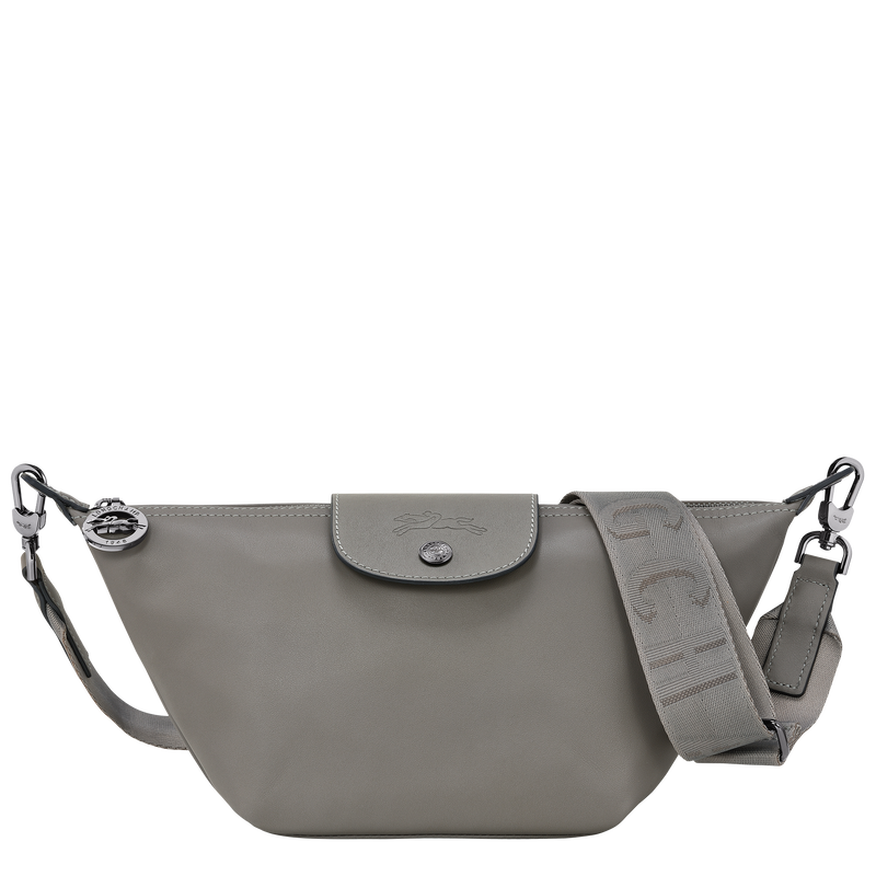 Le Pliage Xtra Crossbodytas XS , Grijs - Leder  - Weergave 1 van  6