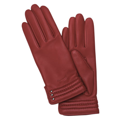 Gants femme, 608 Vermillon Vue 1 de Gants femme, 608 Vermillon, hi-res
