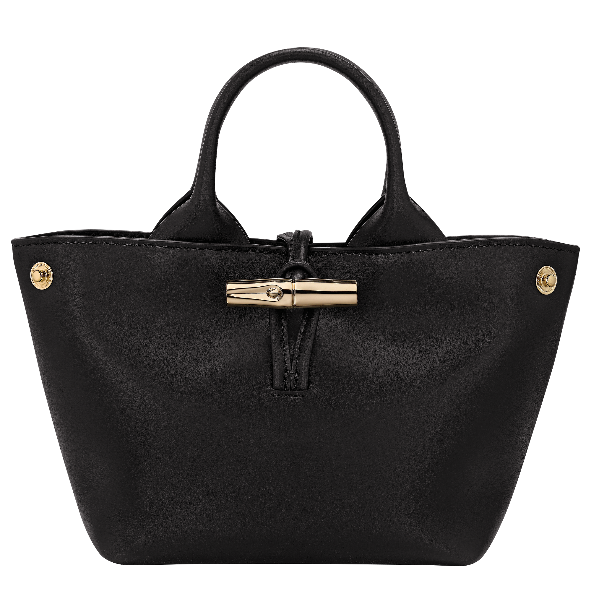 ル ロゾ XS トップハンドルバッグ ブラック - レザー | ロンシャン JP ル ロゾ XS トップハンドルバッグ ブラック - レザー | ロンシャン JP