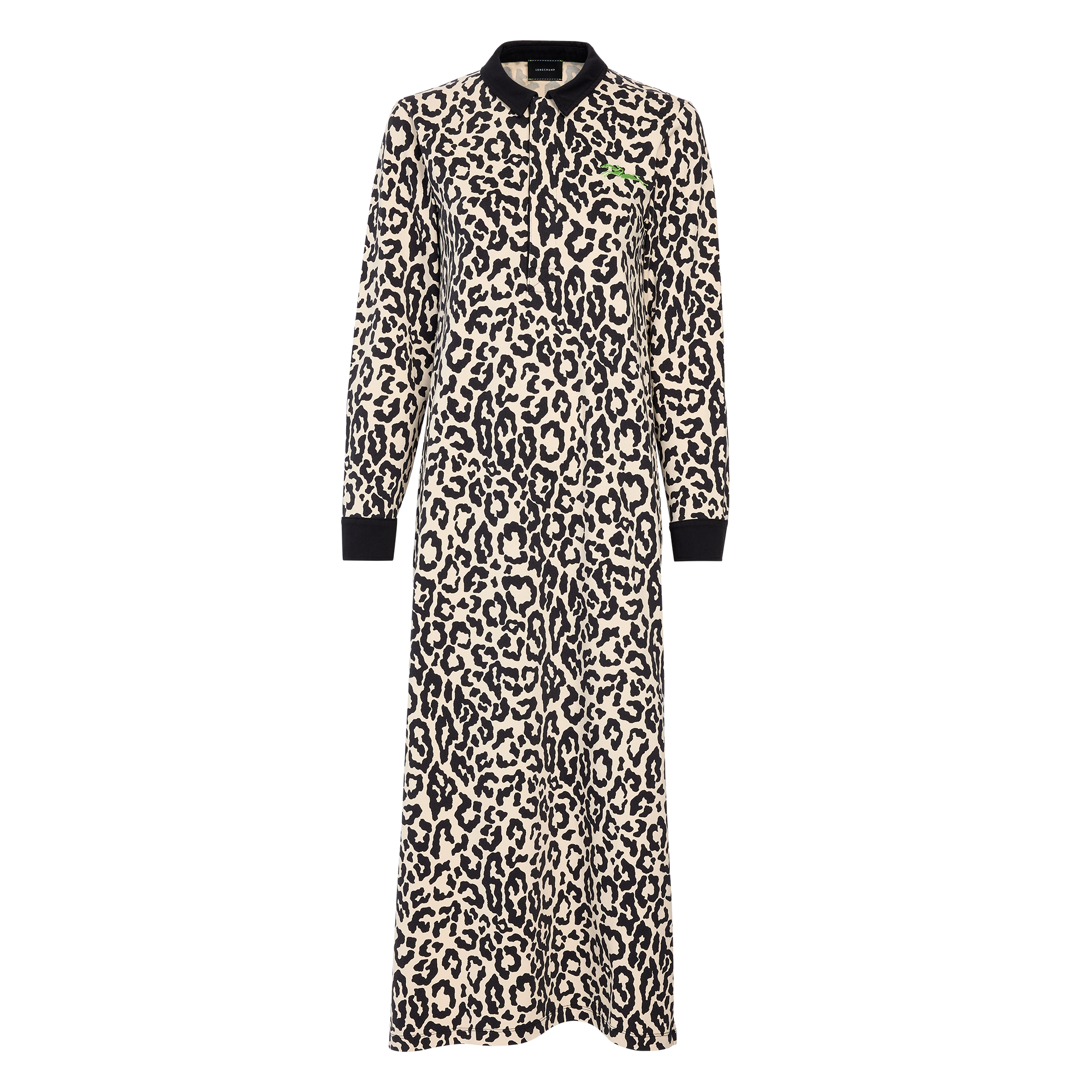 null Vestido, Beige/Negro