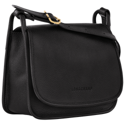 Le Foulonné Crossbody bag S, Black