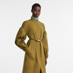 Le Roseau Ladies' belt , Olive - Leather